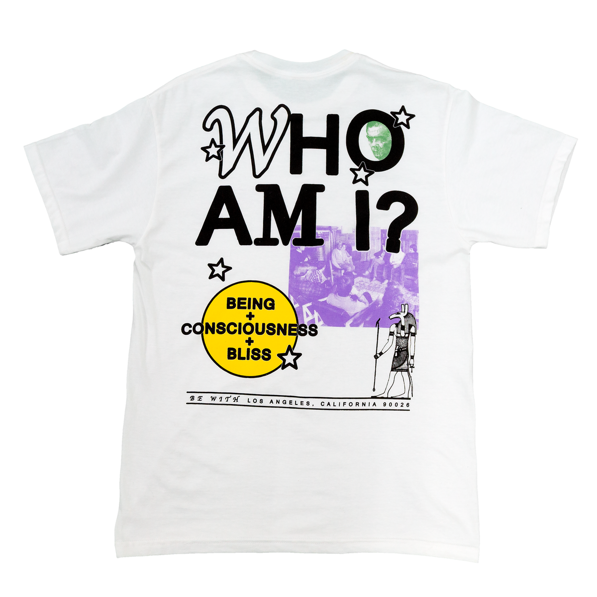THE "WHO AM I?" SHIRT - WHITE
