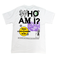 THE "WHO AM I?" SHIRT - WHITE