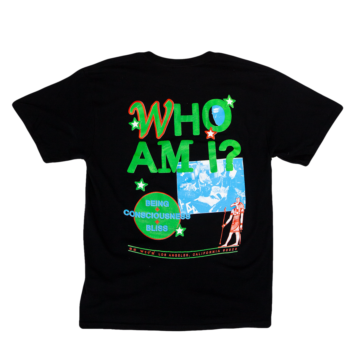 THE "WHO AM I?" SHIRT - BLACK
