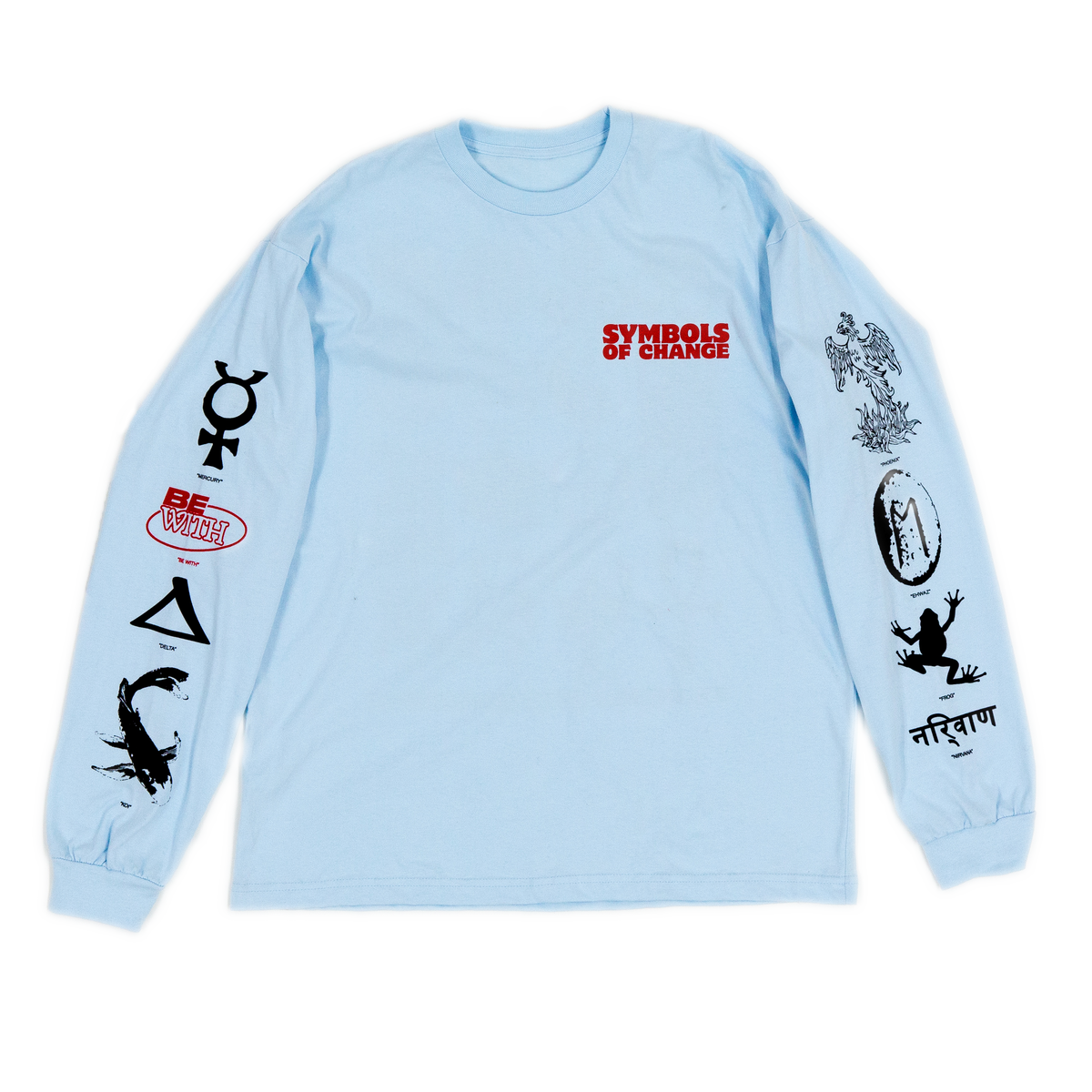 SYMBOLS OF CHANGE SHIRT - BLUE