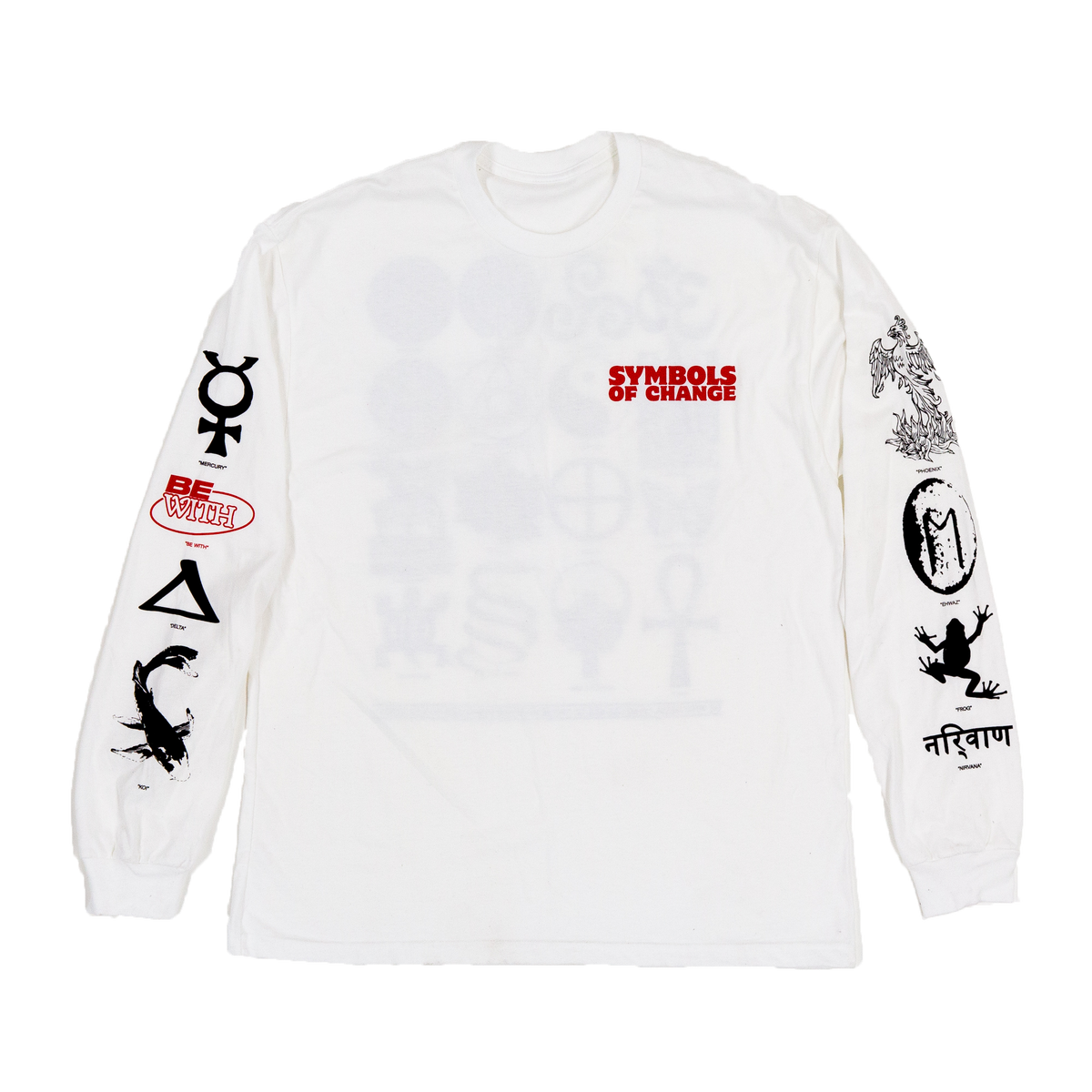 SYMBOLS OF CHANGE SHIRT - WHITE