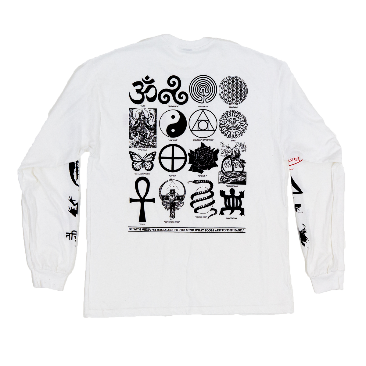 SYMBOLS OF CHANGE SHIRT - WHITE