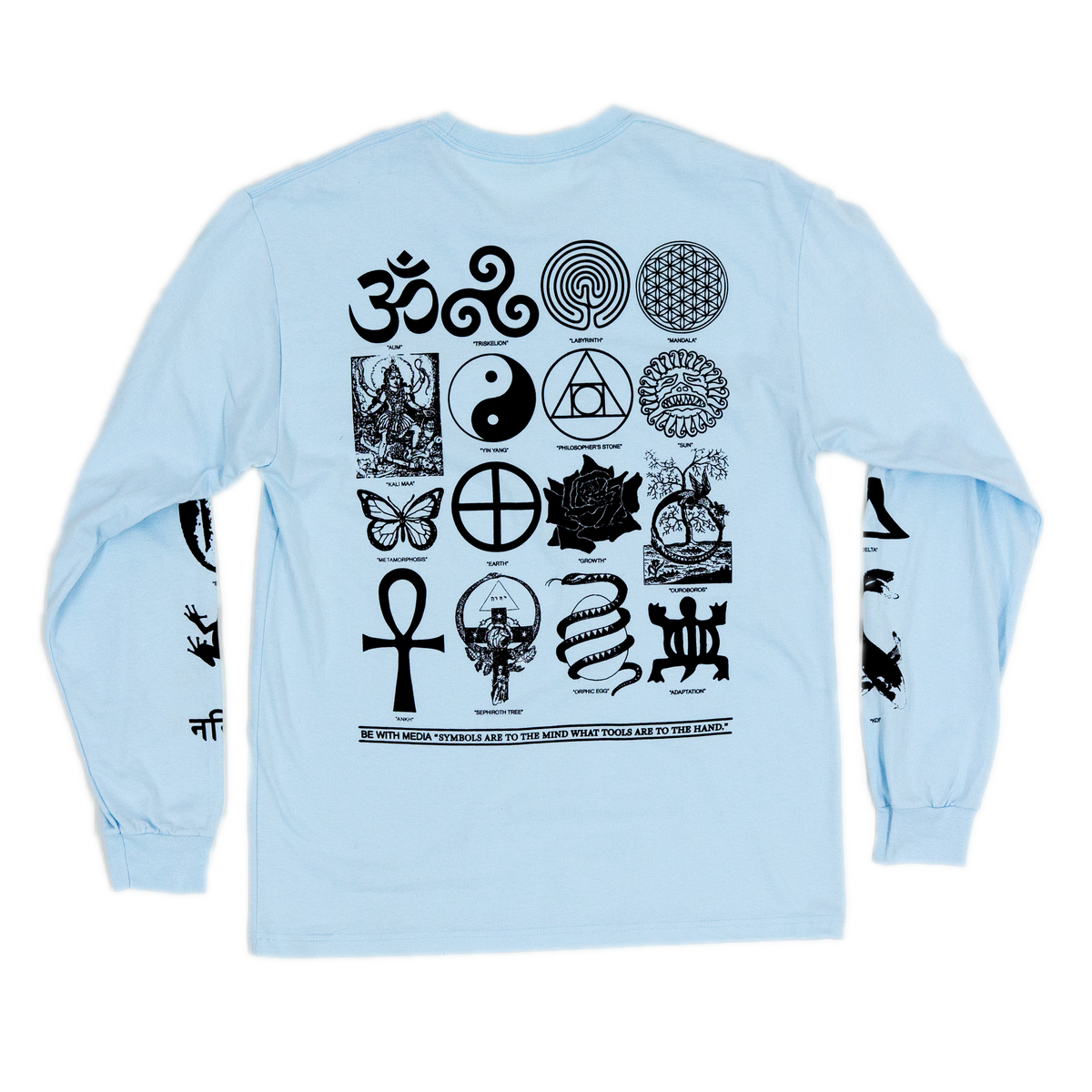 SYMBOLS OF CHANGE SHIRT - BLUE